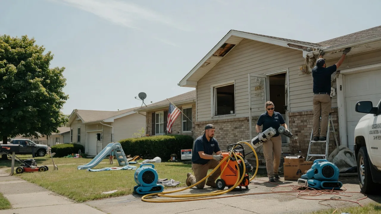 Water Damage Restoration in Oakville, IN near me